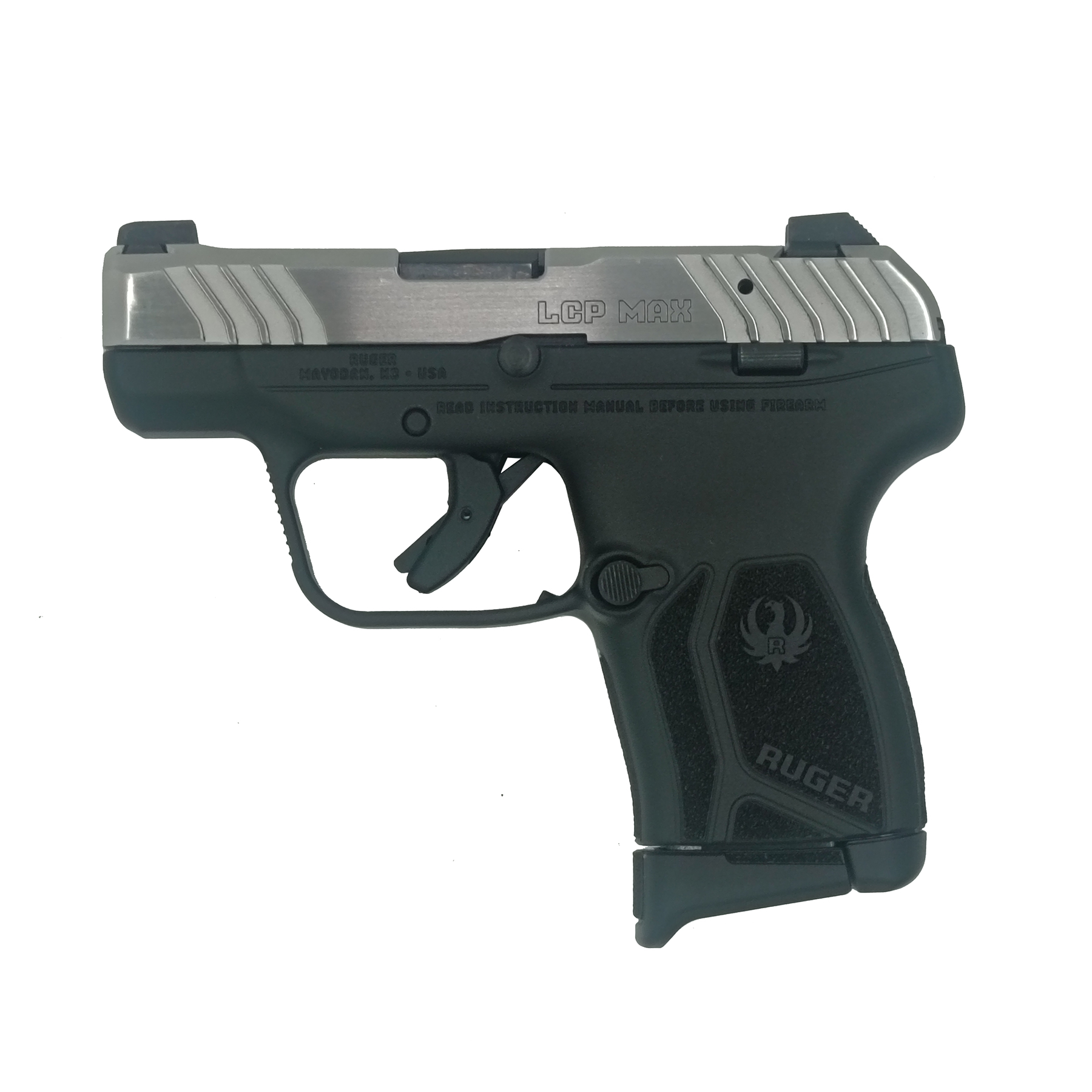 Ruger LCP MAX nerez - pistole samonabíjecí ráže 380 Auto (9mm Browning)