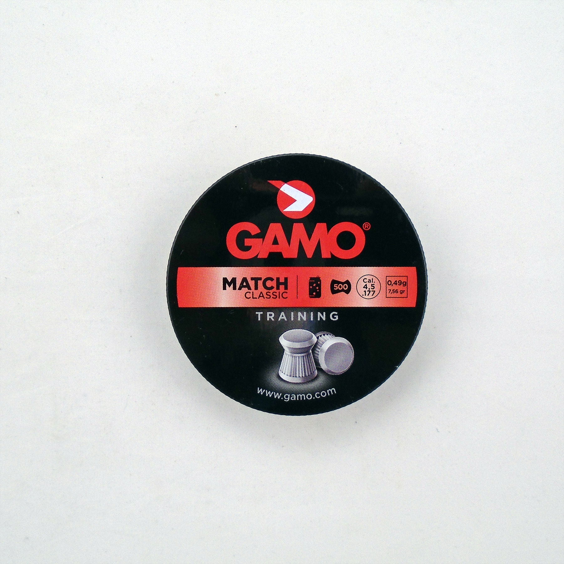 Diabolo Gamo Match Classic cal. 4,5mm (.177) 7,56gr (0,49g) 500ks