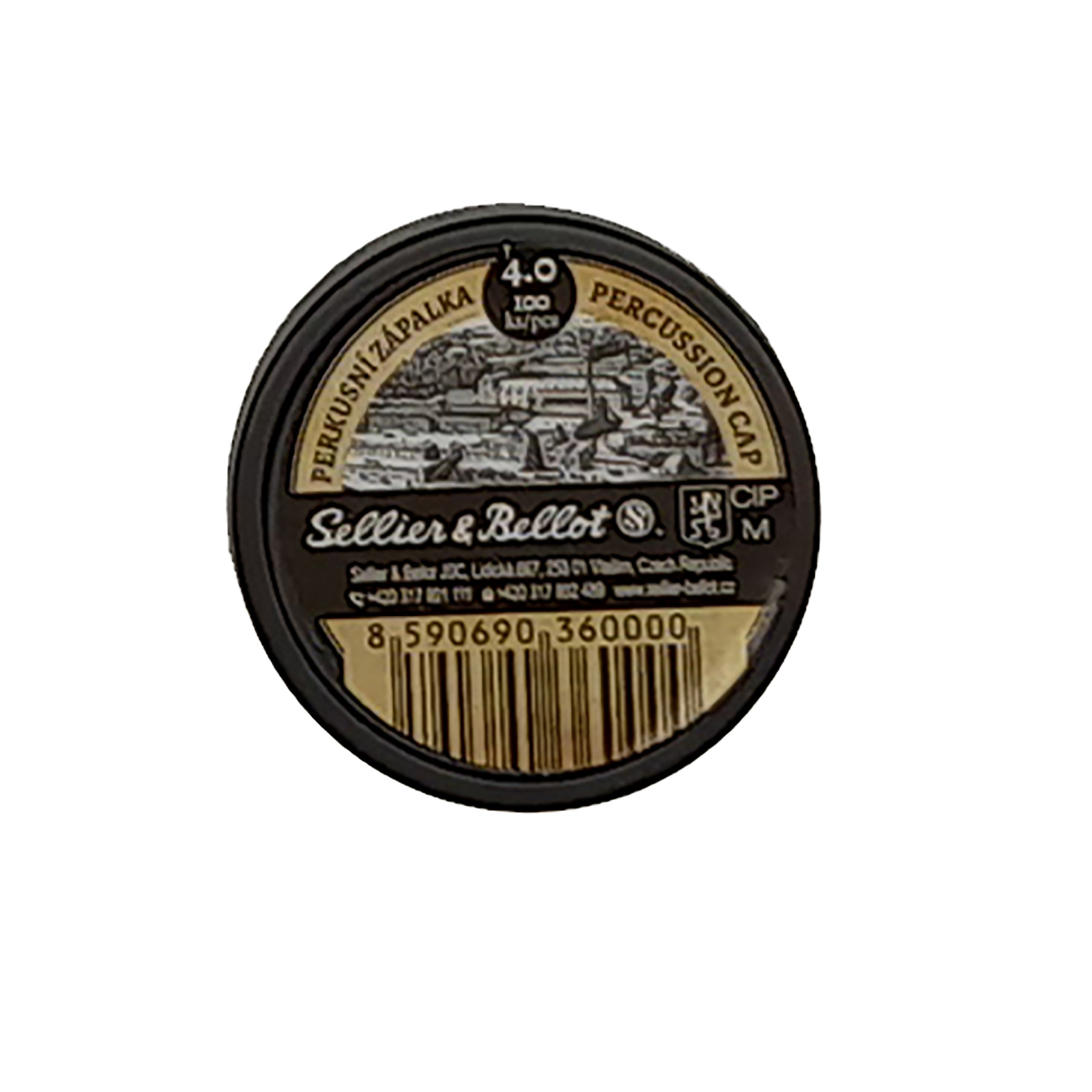 Zápalky perkusní 4,0 mm Sellier Bellot