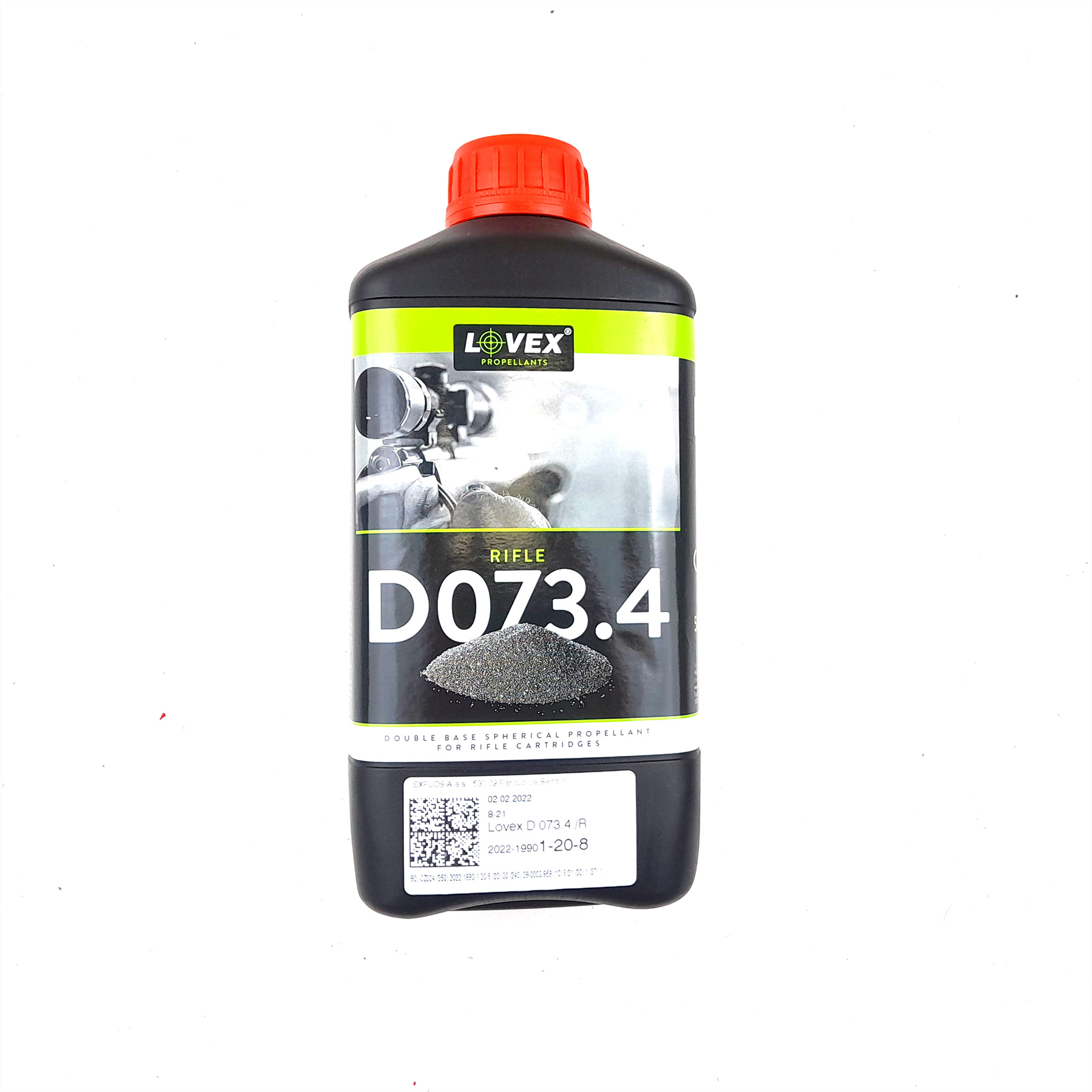 Lovex D 073.4 - bezdýmný střelný prach - 500 g