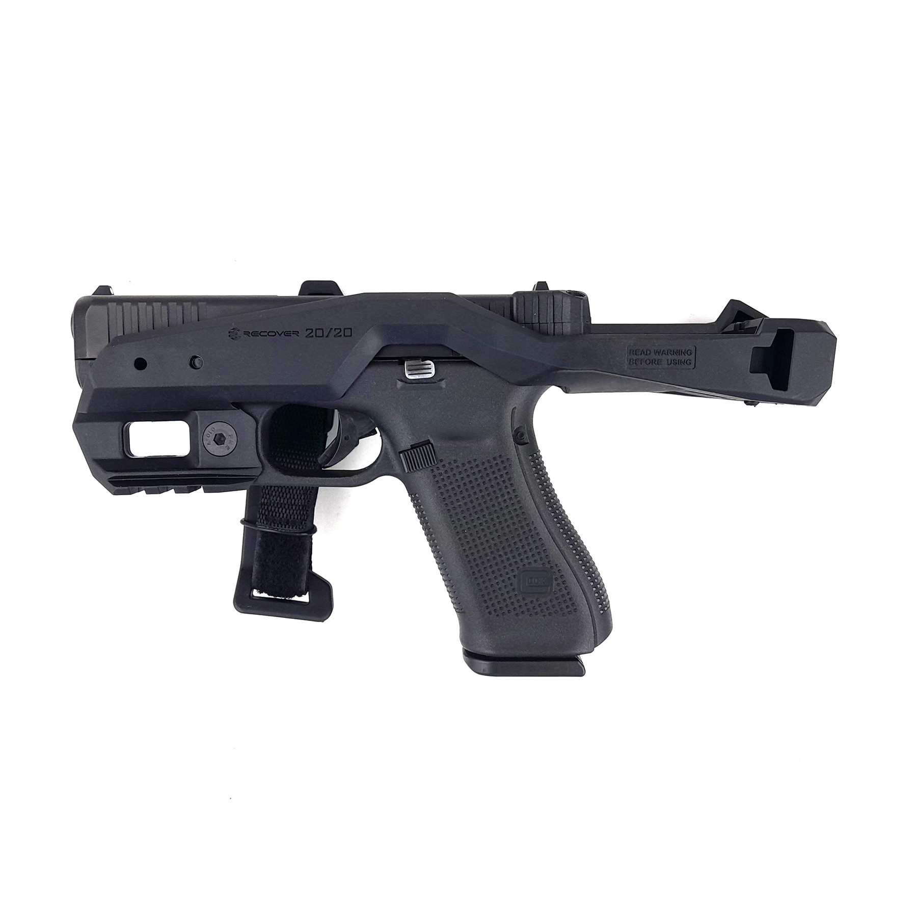 Konverze Recover pro pistole Glock, základní, černá